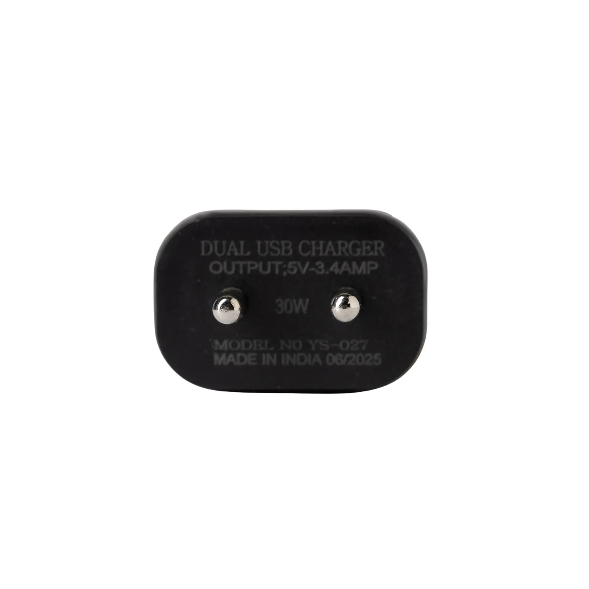 Dual USB Mobile Charger 30W (Yellow) - Image 3