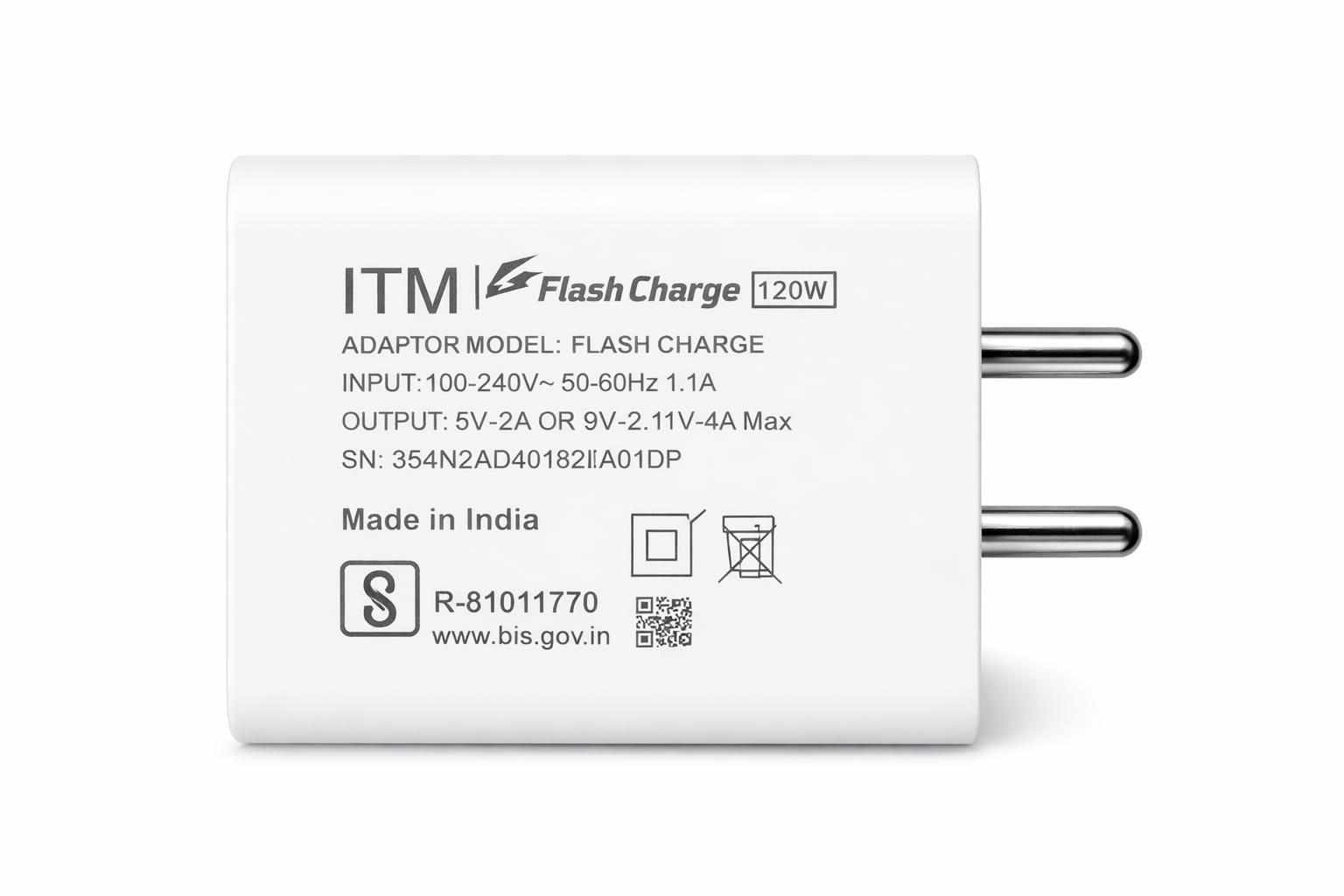 ITM 120W Flash Charge Fast Charger (USB to Type-C) - Image 4