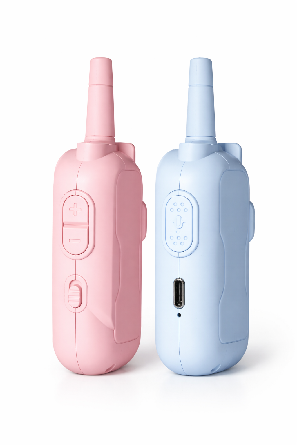 Kids Walkie Talkie Toy Set with Screen – Long Range Rechargeable Two Way Radio for Boys & Girls (Pink & Blue) - Image 7