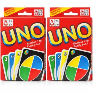 UNO Cards Combo Pack (Set of 2) | Family Card Game | 2–10 Players | Age 7+ | Party & Travel Game