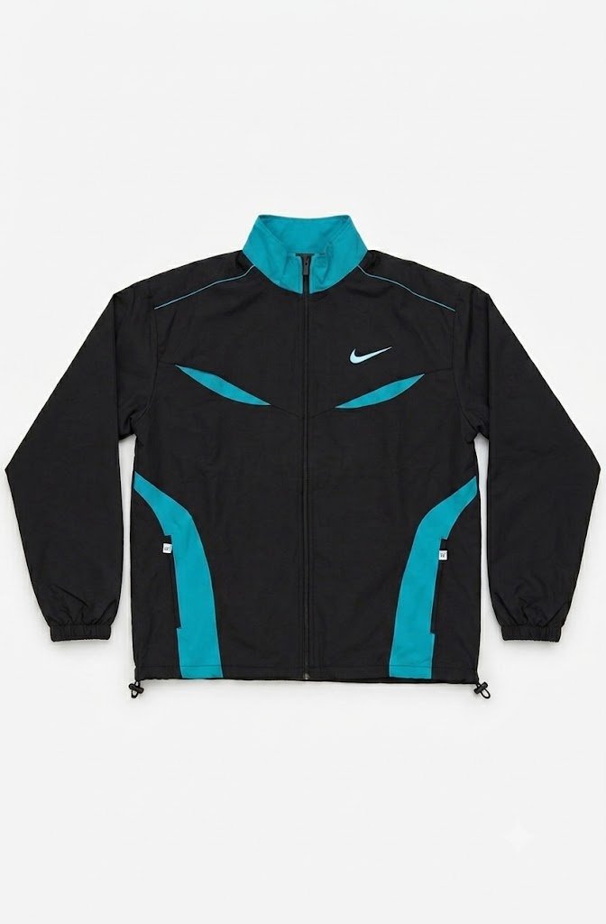 Men's Premium Sports Tracksuit Set | Full Sleeve Zipper Jacket & Track Pants | Black & Blue - Image 2