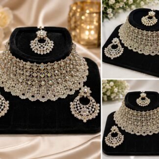 Designer Kundan Necklace Set for Bridal & Festive Wear