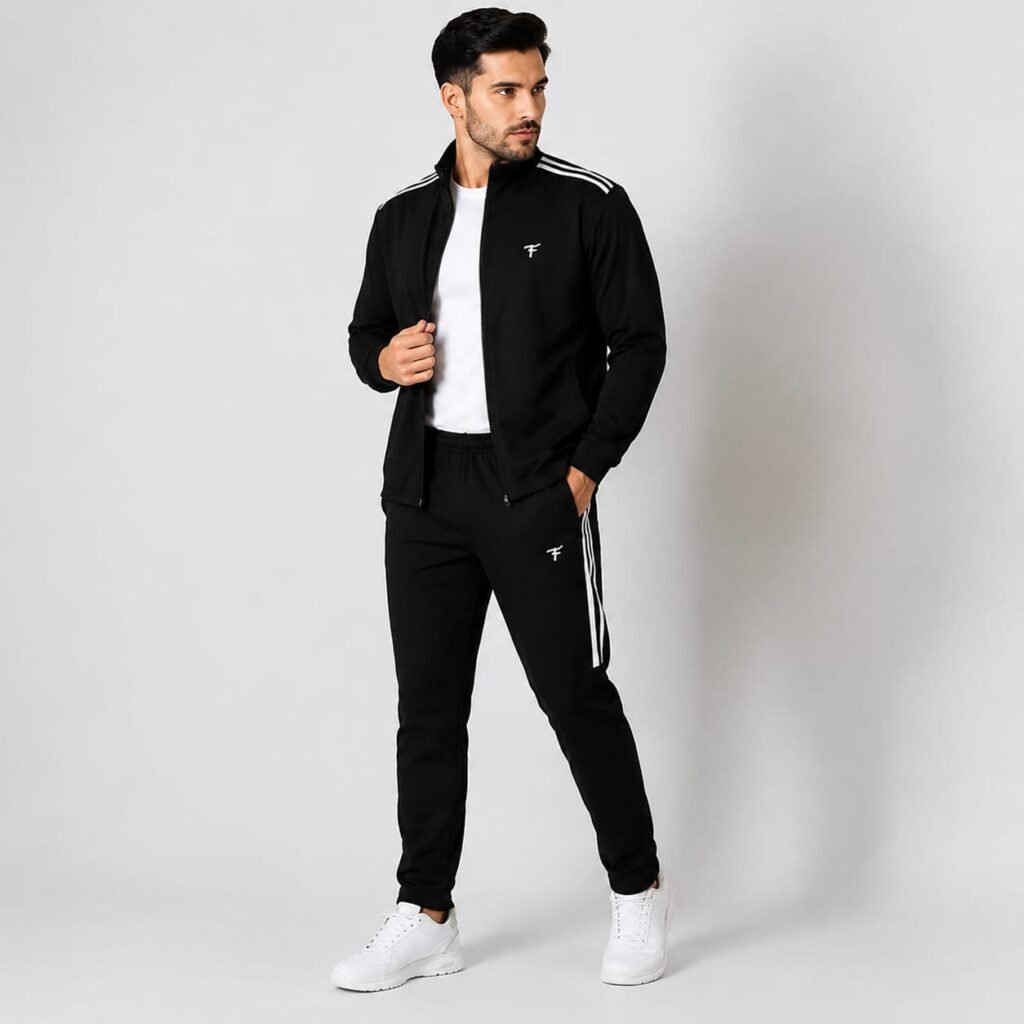 Tuchtyle Faessone Premium Men’s Tracksuit Black
